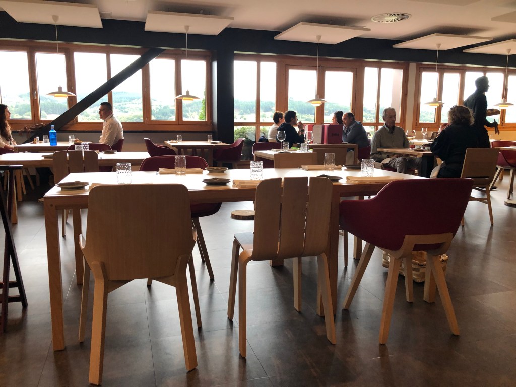 Sala del Restaurante Eneko