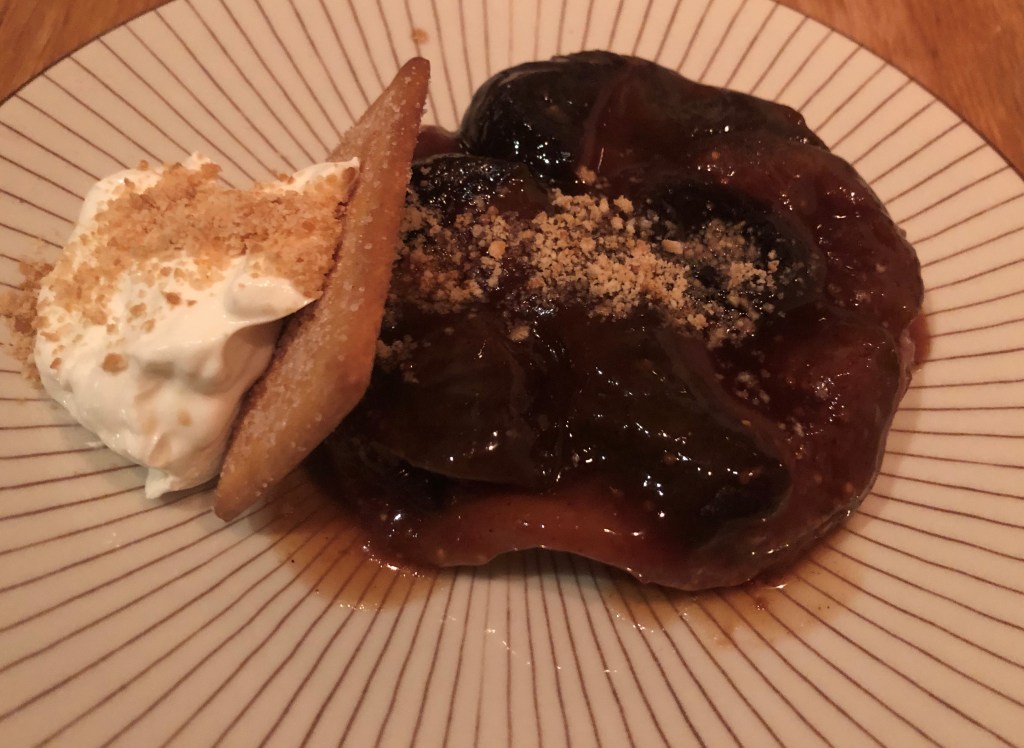 Tarta tatin de higos-Vinoteca Moratín