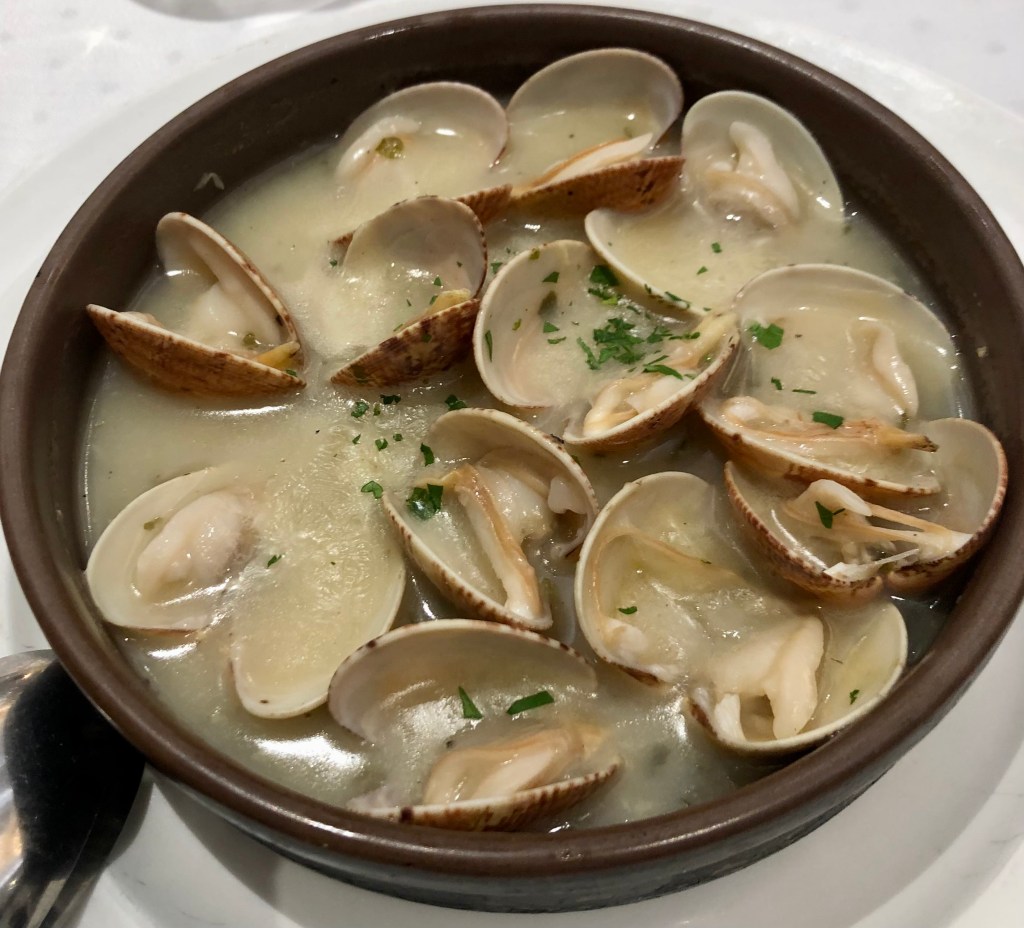 Almejas a la marinera-Marisquería Penalty-Talavera de la Reina