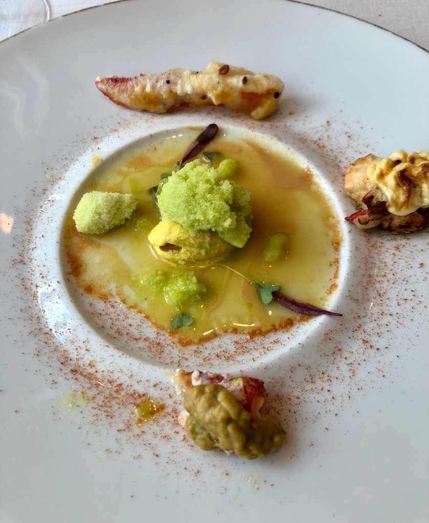 Bogavante con helados-Restaurante Clos