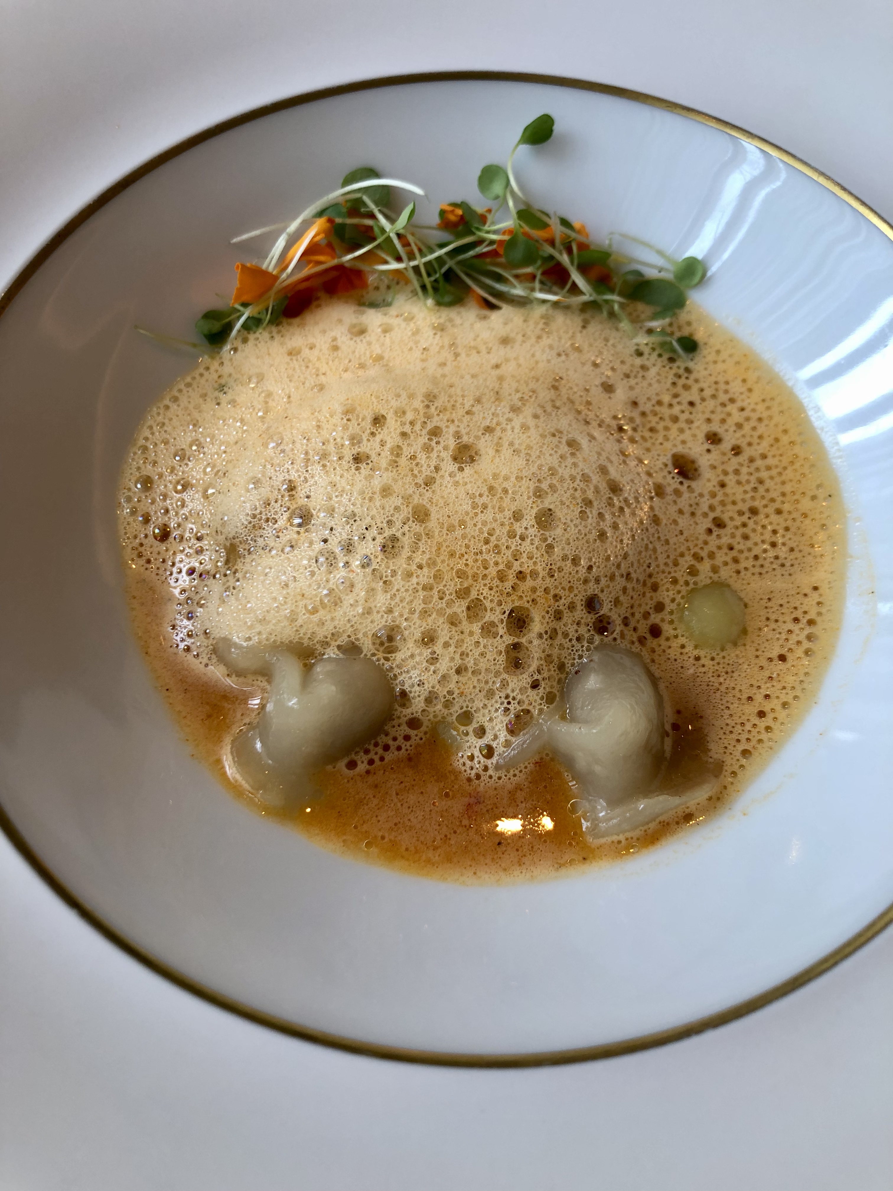 Bullabesa con cococha y rape-Restaurante Clos