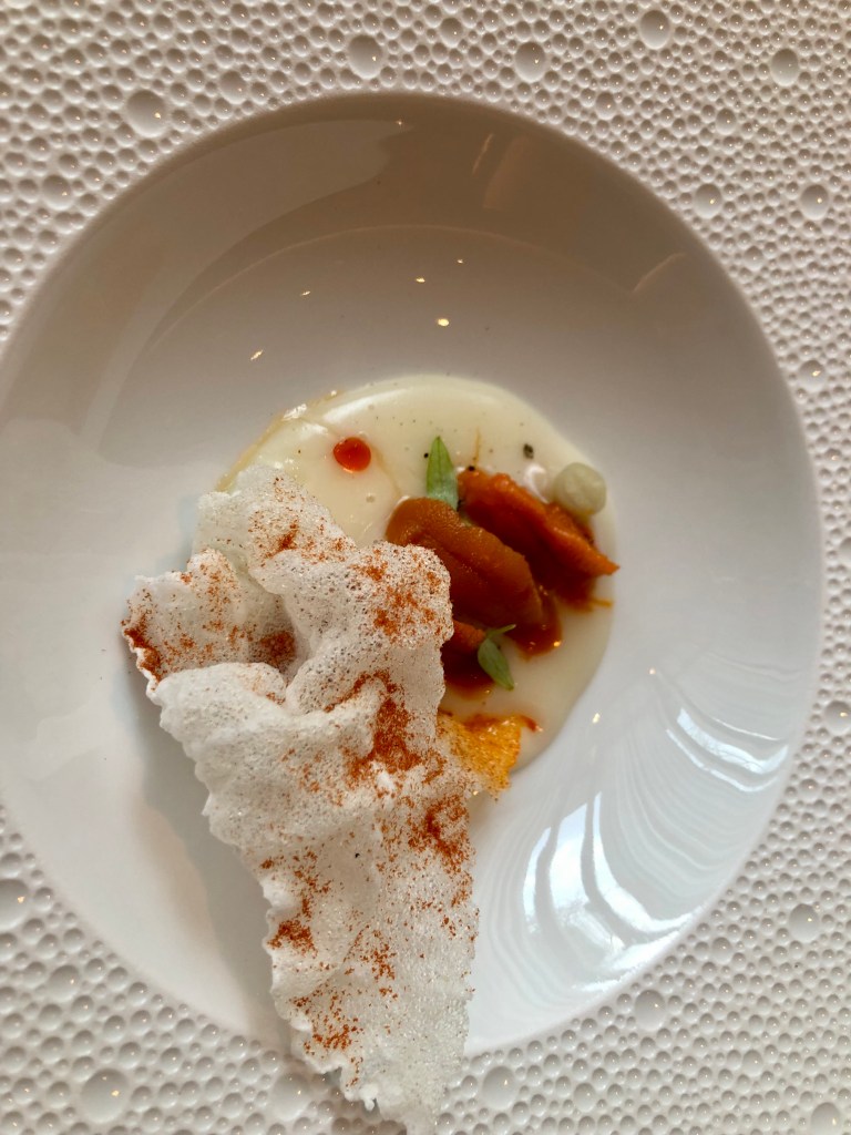 Fabes con erizo-Restaurante Clos