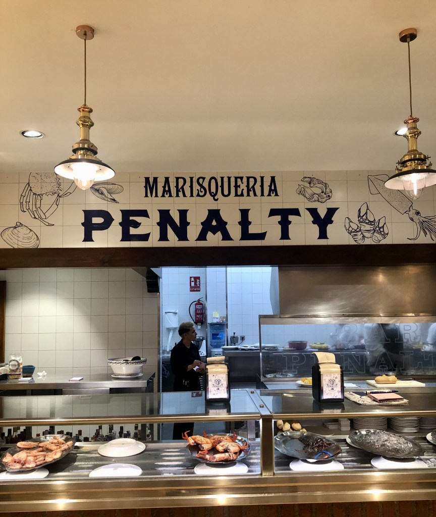 Mostrador de mariscos-Marisquería Penalty