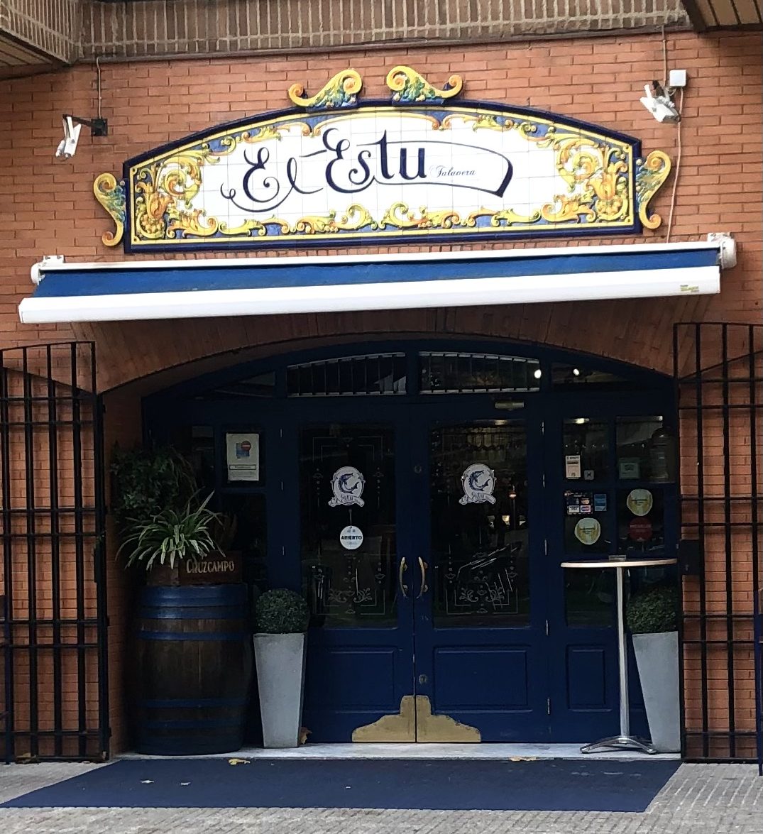 Fachada del Restaurante El Estu. Talavera de la Reina