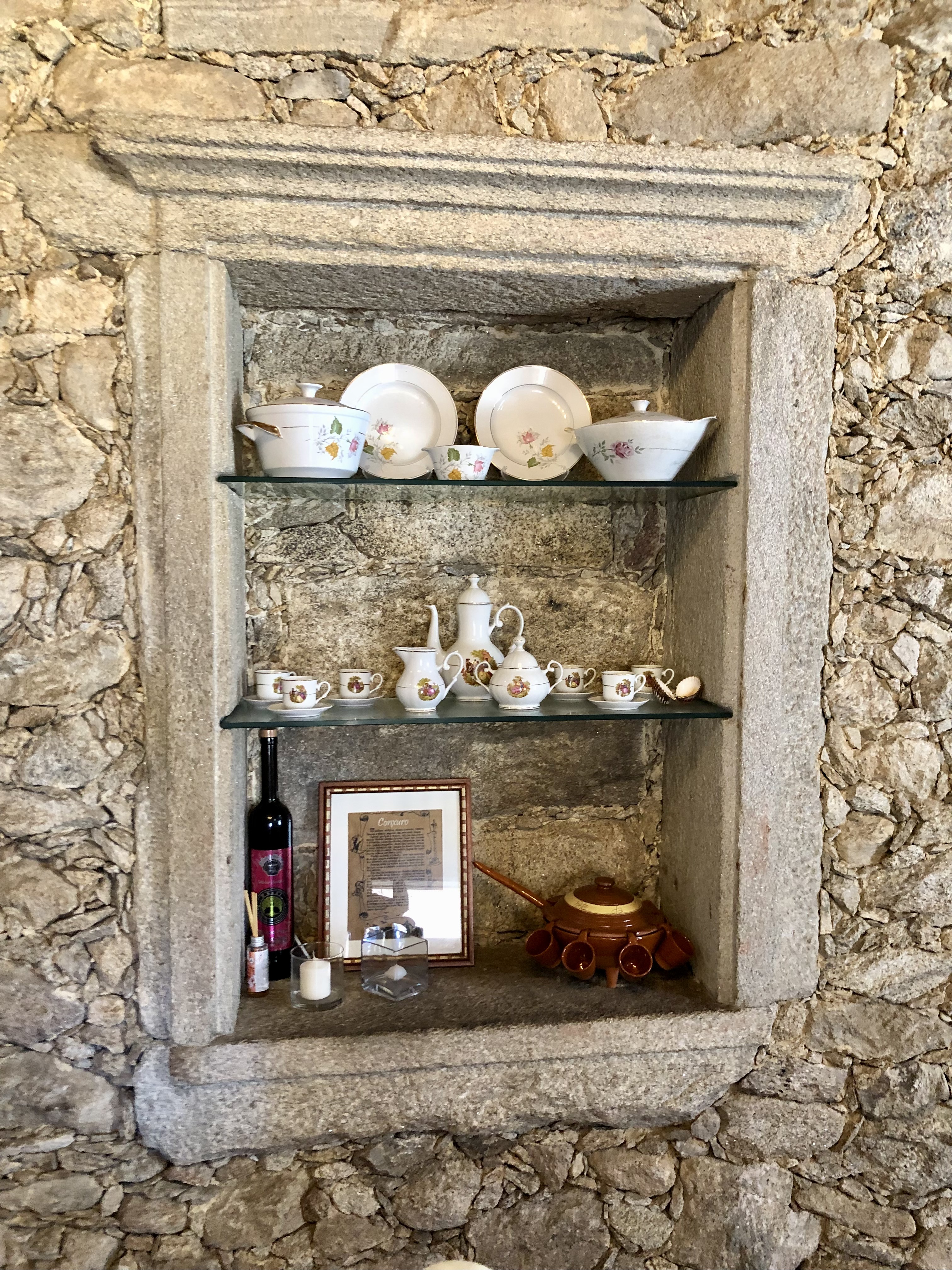 Detalle hornacina Restaurante A Casa da Henriqueta